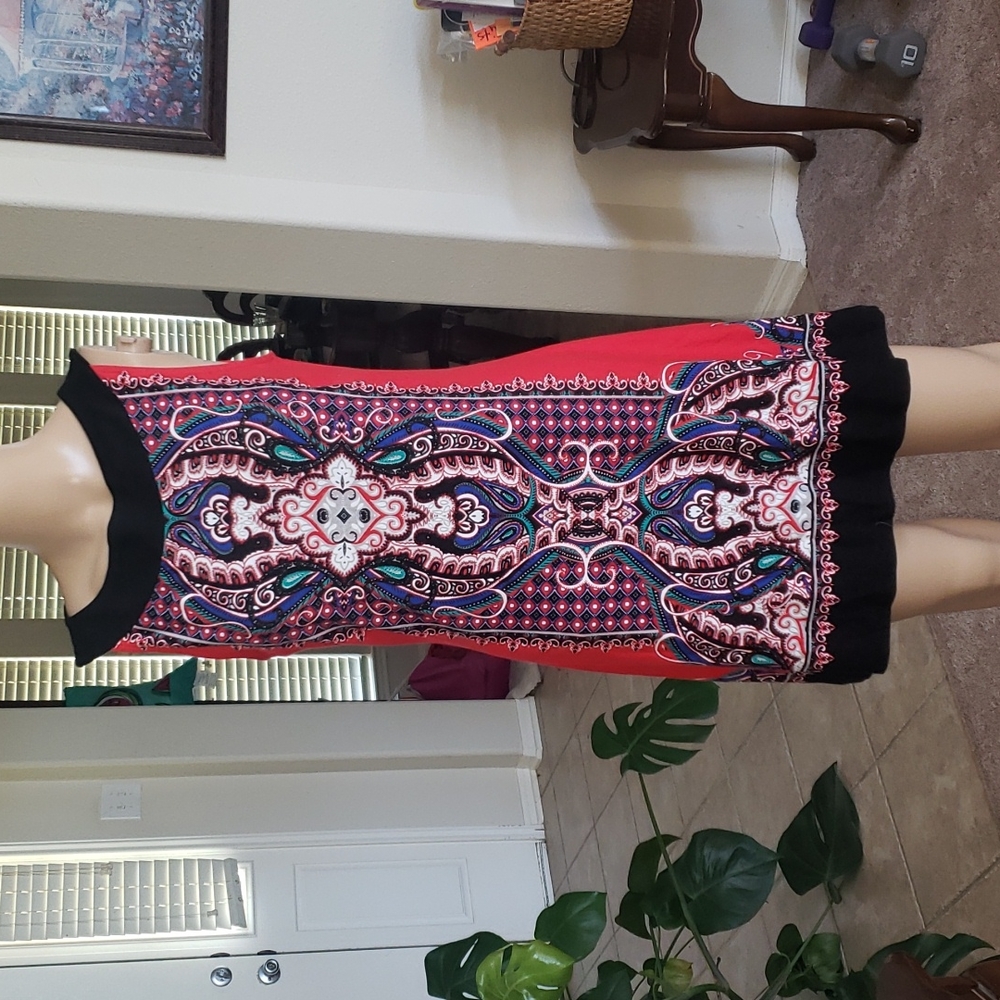 Selection 8 bold color vivid design slip on mini or tunic
